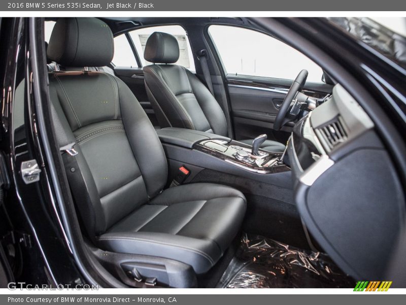 Jet Black / Black 2016 BMW 5 Series 535i Sedan