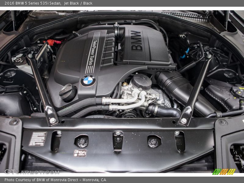 Jet Black / Black 2016 BMW 5 Series 535i Sedan