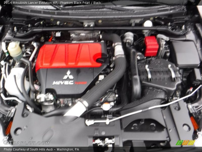Phantom Black Pearl / Black 2014 Mitsubishi Lancer Evolution MR