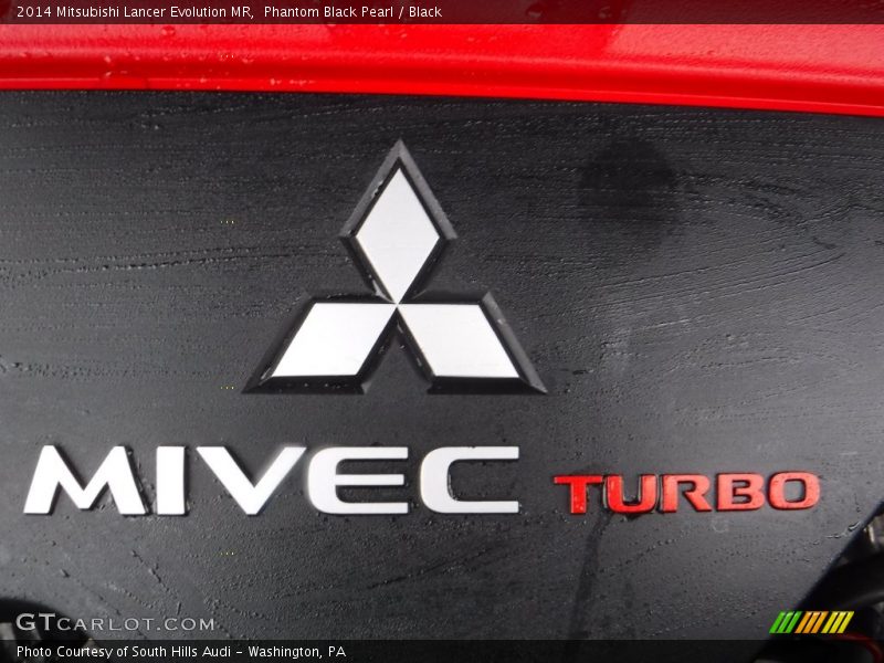 Phantom Black Pearl / Black 2014 Mitsubishi Lancer Evolution MR