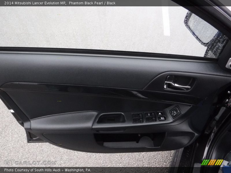 Phantom Black Pearl / Black 2014 Mitsubishi Lancer Evolution MR