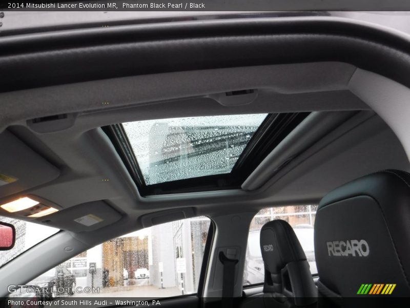 Phantom Black Pearl / Black 2014 Mitsubishi Lancer Evolution MR