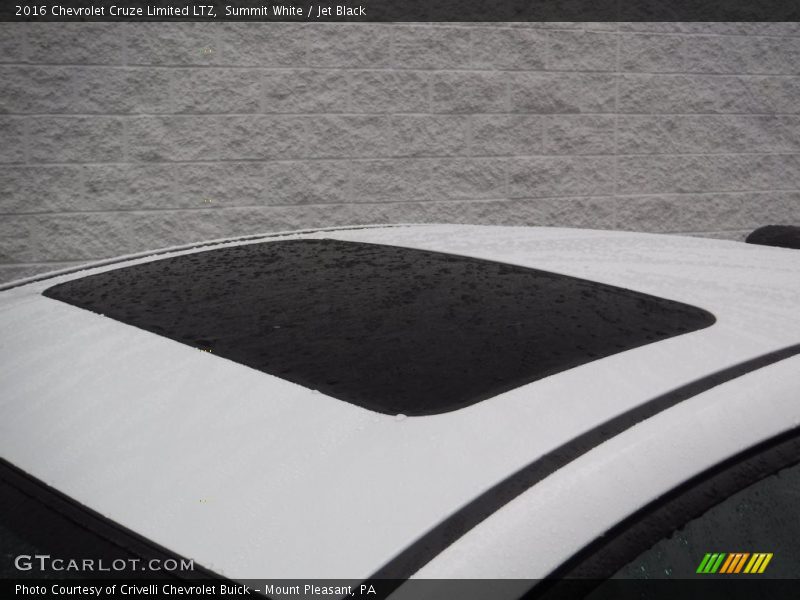 Summit White / Jet Black 2016 Chevrolet Cruze Limited LTZ