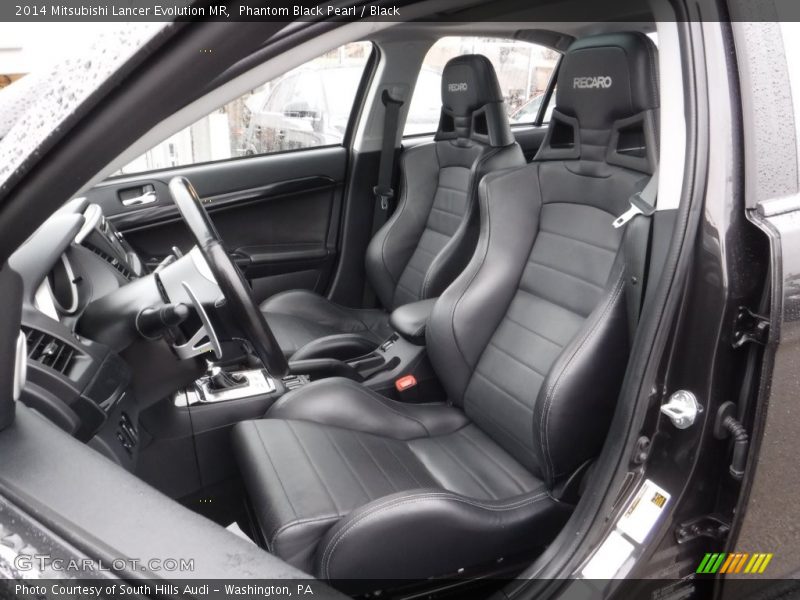  2014 Lancer Evolution MR Black Interior