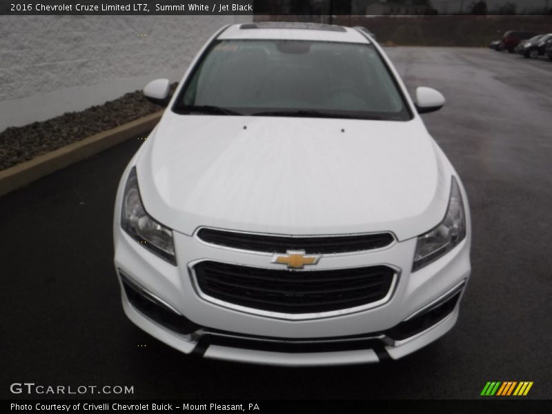 Summit White / Jet Black 2016 Chevrolet Cruze Limited LTZ