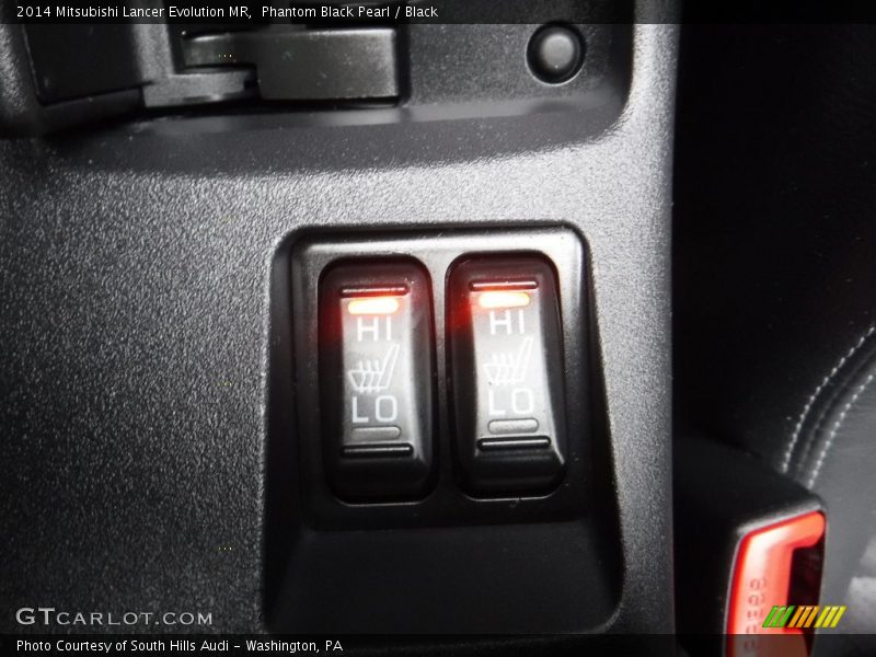 Phantom Black Pearl / Black 2014 Mitsubishi Lancer Evolution MR
