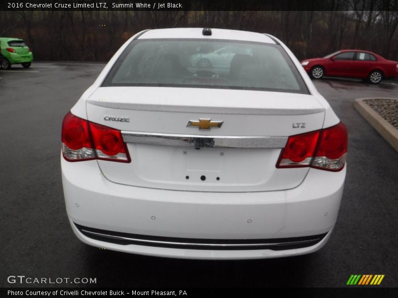 Summit White / Jet Black 2016 Chevrolet Cruze Limited LTZ