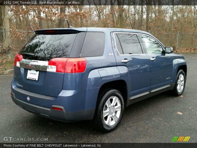 Steel Blue Metallic / Jet Black 2012 GMC Terrain SLE