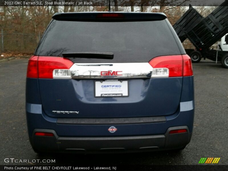 Steel Blue Metallic / Jet Black 2012 GMC Terrain SLE