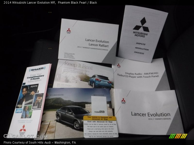 Books/Manuals of 2014 Lancer Evolution MR