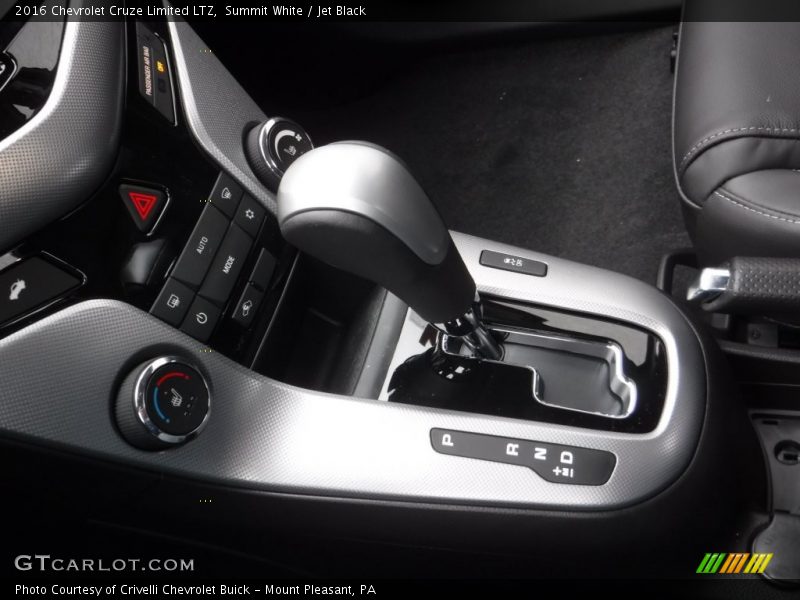 Summit White / Jet Black 2016 Chevrolet Cruze Limited LTZ