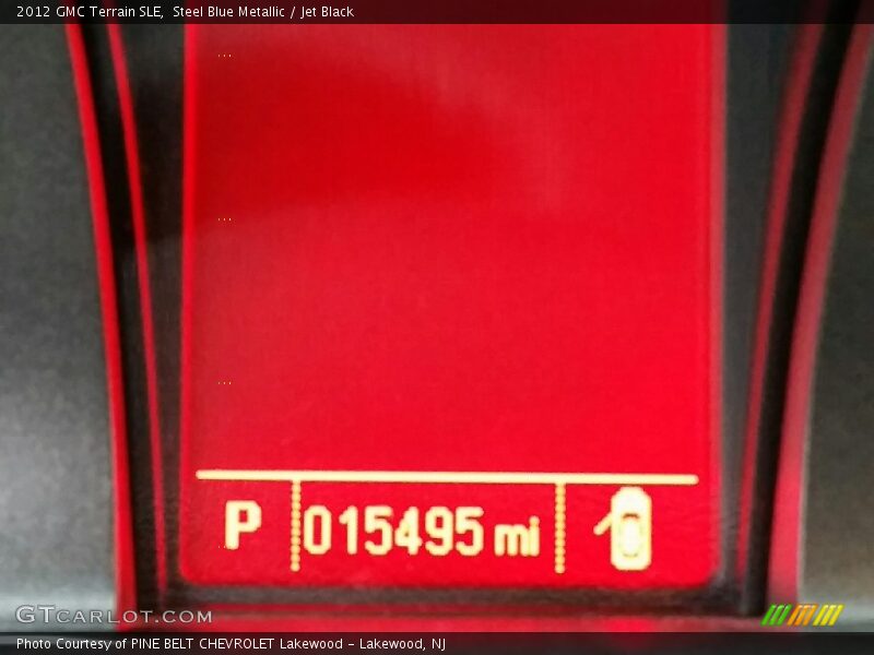Steel Blue Metallic / Jet Black 2012 GMC Terrain SLE