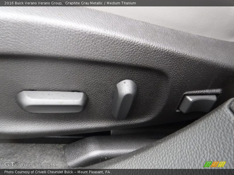 Graphite Gray Metallic / Medium Titanium 2016 Buick Verano Verano Group