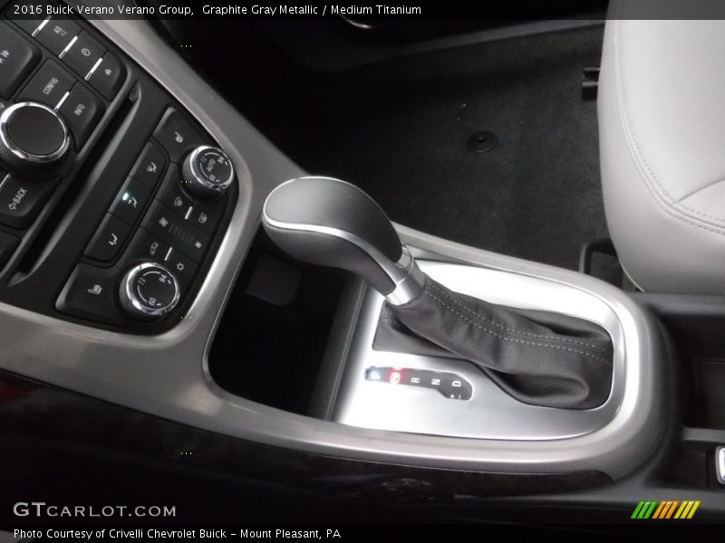 Graphite Gray Metallic / Medium Titanium 2016 Buick Verano Verano Group