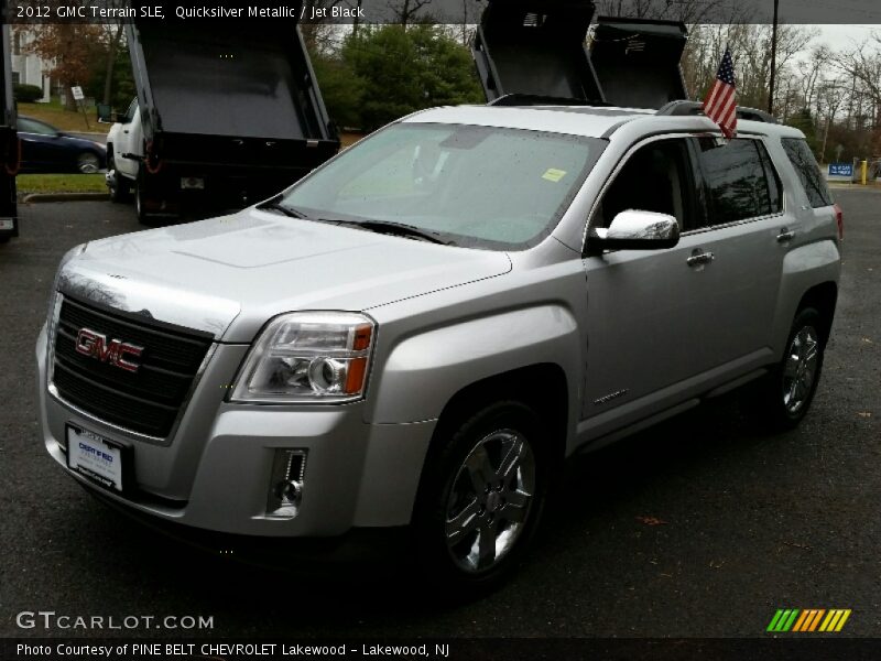 Quicksilver Metallic / Jet Black 2012 GMC Terrain SLE