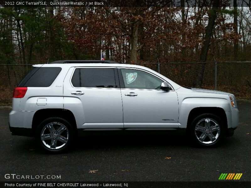 Quicksilver Metallic / Jet Black 2012 GMC Terrain SLE