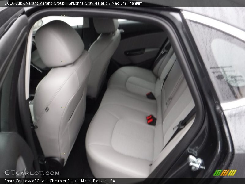 Graphite Gray Metallic / Medium Titanium 2016 Buick Verano Verano Group