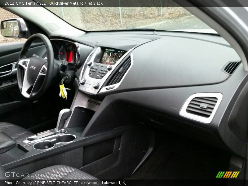 Quicksilver Metallic / Jet Black 2012 GMC Terrain SLE