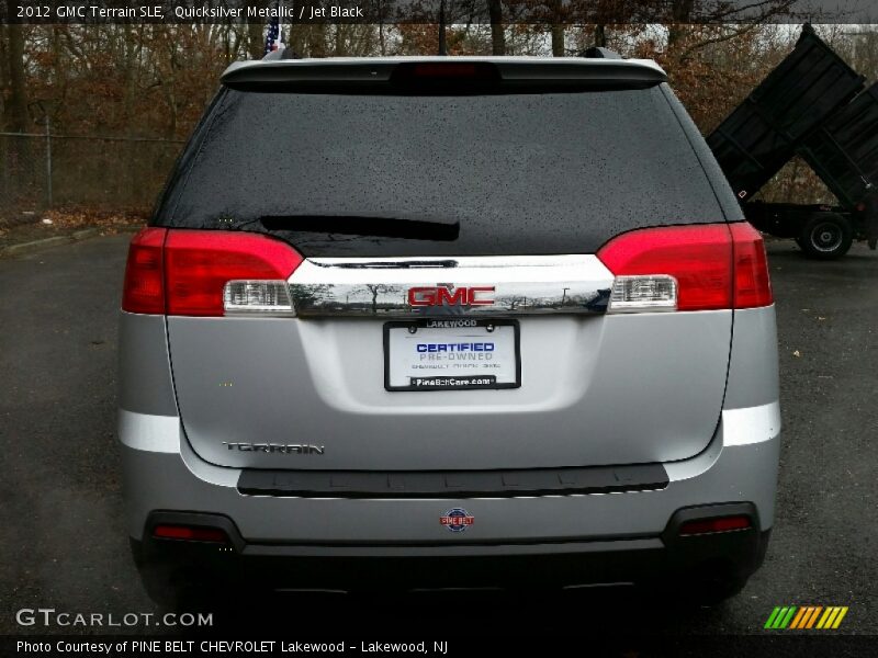 Quicksilver Metallic / Jet Black 2012 GMC Terrain SLE