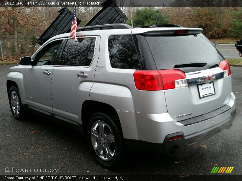 Quicksilver Metallic / Jet Black 2012 GMC Terrain SLE