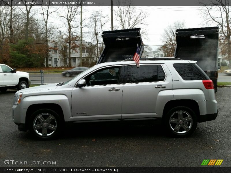 Quicksilver Metallic / Jet Black 2012 GMC Terrain SLE