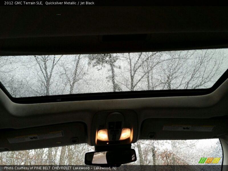 Quicksilver Metallic / Jet Black 2012 GMC Terrain SLE