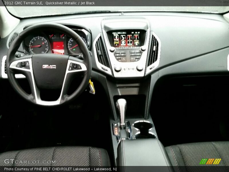 Quicksilver Metallic / Jet Black 2012 GMC Terrain SLE