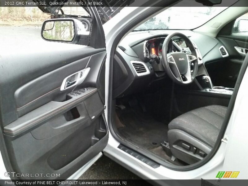 Quicksilver Metallic / Jet Black 2012 GMC Terrain SLE