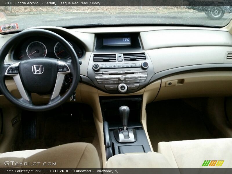 Basque Red Pearl / Ivory 2010 Honda Accord LX Sedan