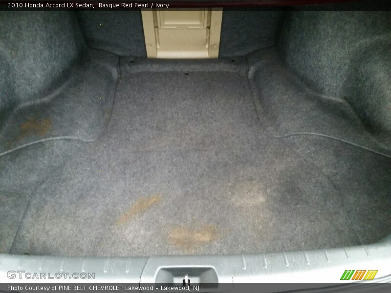 Basque Red Pearl / Ivory 2010 Honda Accord LX Sedan
