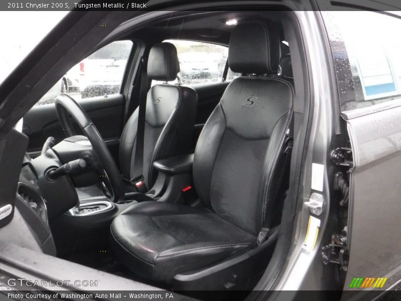 Tungsten Metallic / Black 2011 Chrysler 200 S