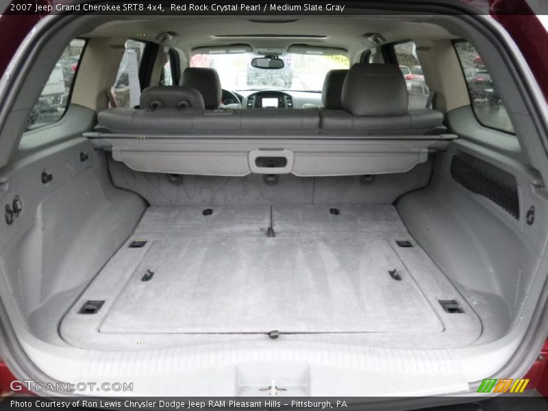 Red Rock Crystal Pearl / Medium Slate Gray 2007 Jeep Grand Cherokee SRT8 4x4