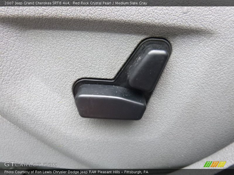 Red Rock Crystal Pearl / Medium Slate Gray 2007 Jeep Grand Cherokee SRT8 4x4