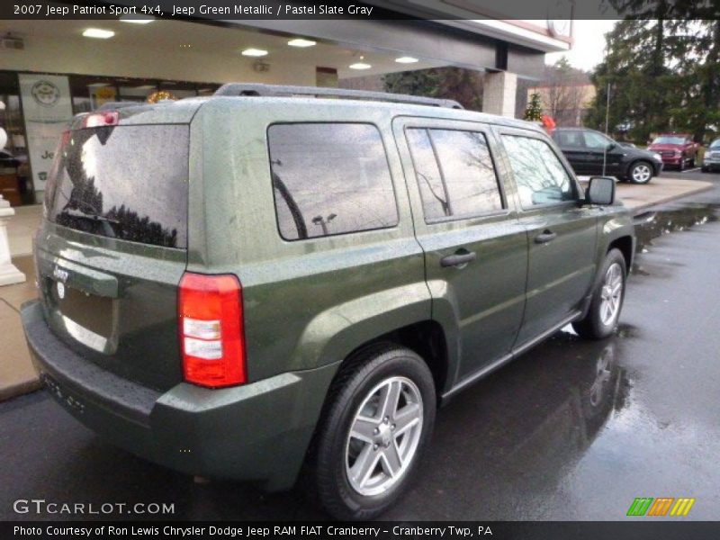 Jeep Green Metallic / Pastel Slate Gray 2007 Jeep Patriot Sport 4x4