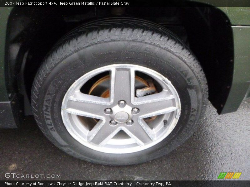 Jeep Green Metallic / Pastel Slate Gray 2007 Jeep Patriot Sport 4x4