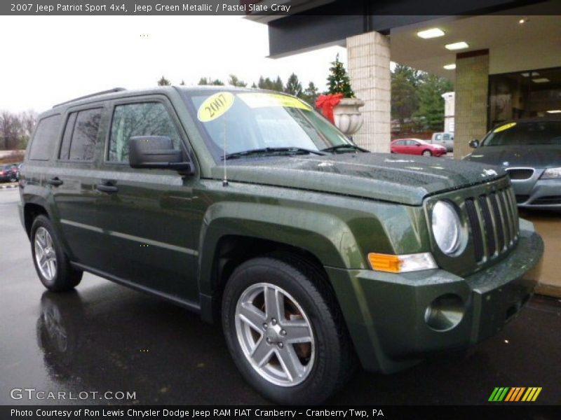 Jeep Green Metallic / Pastel Slate Gray 2007 Jeep Patriot Sport 4x4