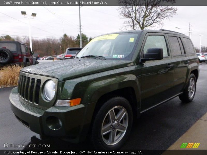 Jeep Green Metallic / Pastel Slate Gray 2007 Jeep Patriot Sport 4x4