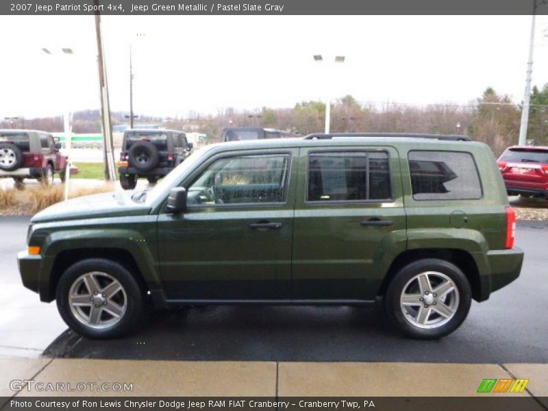 Jeep Green Metallic / Pastel Slate Gray 2007 Jeep Patriot Sport 4x4