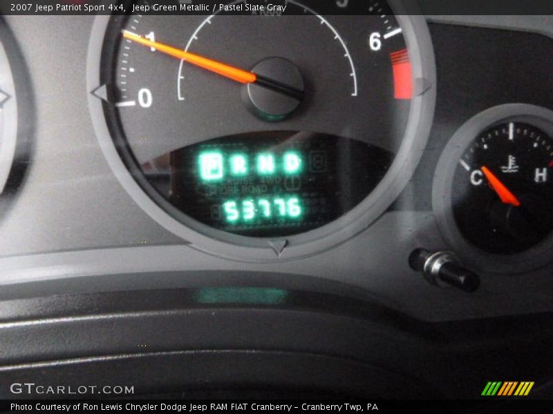 Jeep Green Metallic / Pastel Slate Gray 2007 Jeep Patriot Sport 4x4