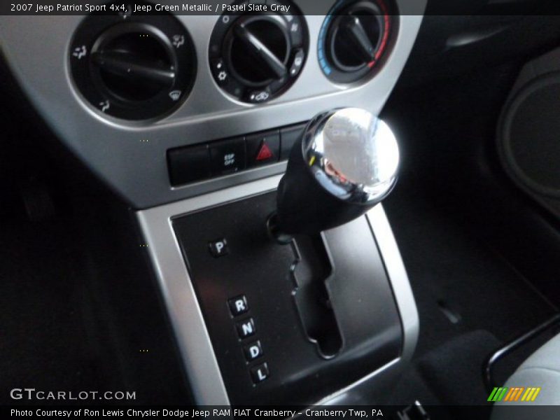 Jeep Green Metallic / Pastel Slate Gray 2007 Jeep Patriot Sport 4x4