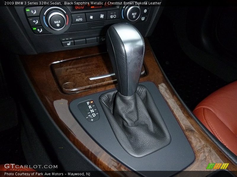 Black Sapphire Metallic / Chestnut Brown Dakota Leather 2009 BMW 3 Series 328xi Sedan