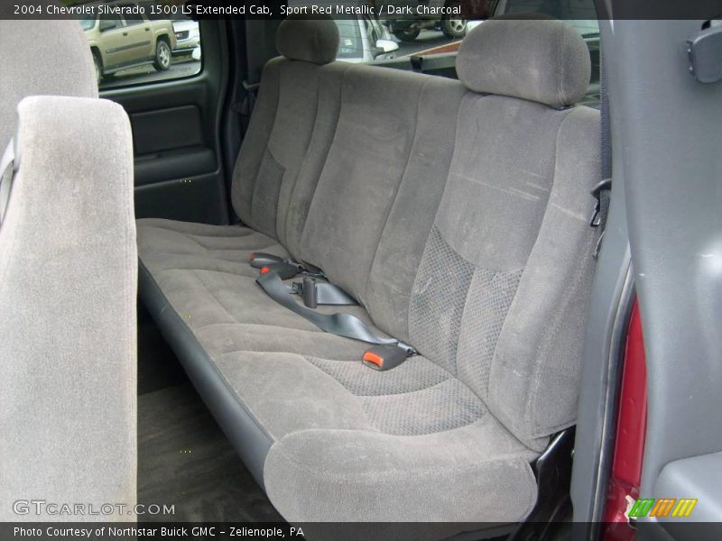 Sport Red Metallic / Dark Charcoal 2004 Chevrolet Silverado 1500 LS Extended Cab
