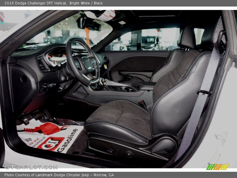 Front Seat of 2016 Challenger SRT Hellcat