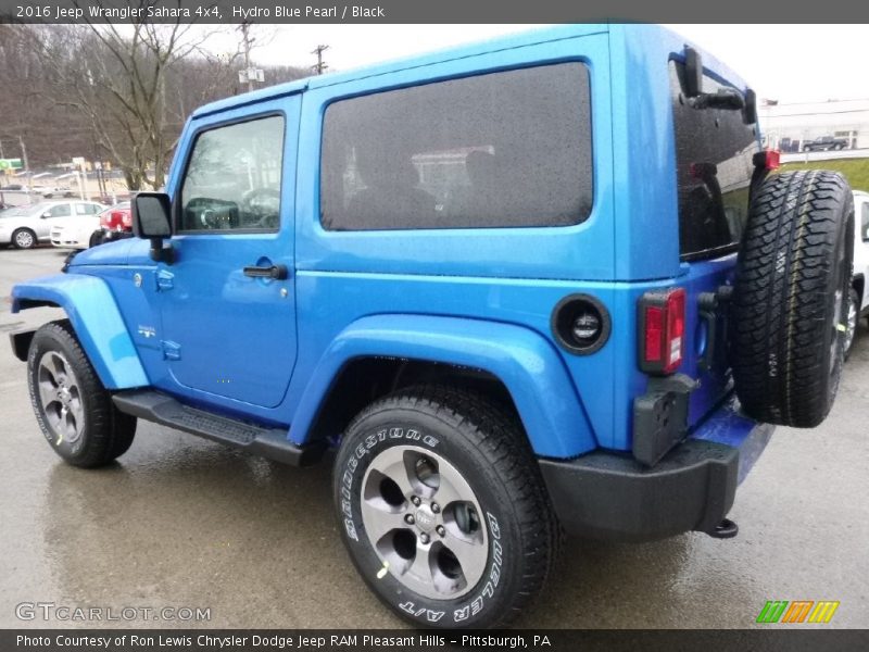  2016 Wrangler Sahara 4x4 Hydro Blue Pearl