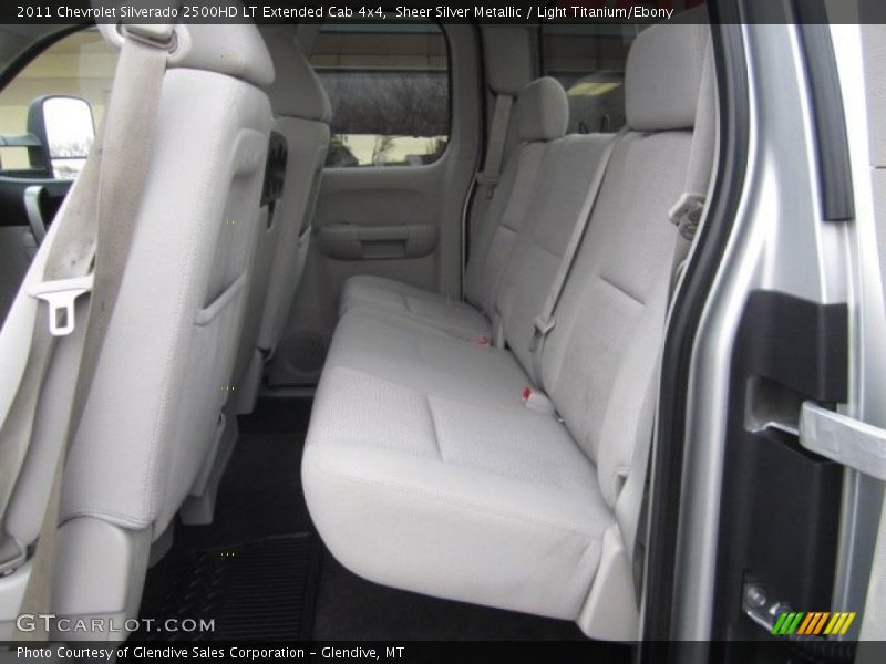 Sheer Silver Metallic / Light Titanium/Ebony 2011 Chevrolet Silverado 2500HD LT Extended Cab 4x4