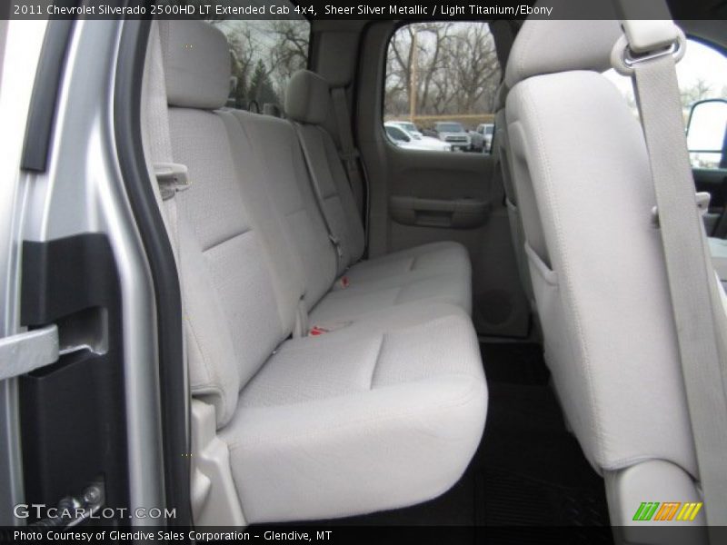 Sheer Silver Metallic / Light Titanium/Ebony 2011 Chevrolet Silverado 2500HD LT Extended Cab 4x4
