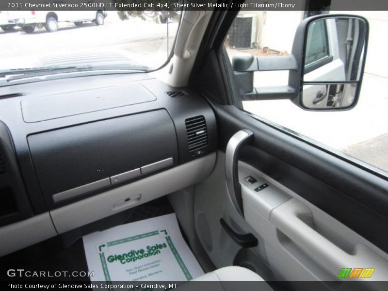Sheer Silver Metallic / Light Titanium/Ebony 2011 Chevrolet Silverado 2500HD LT Extended Cab 4x4