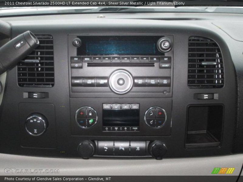 Sheer Silver Metallic / Light Titanium/Ebony 2011 Chevrolet Silverado 2500HD LT Extended Cab 4x4