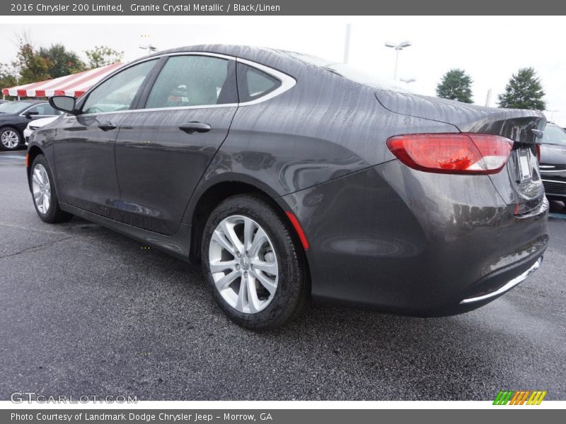 Granite Crystal Metallic / Black/Linen 2016 Chrysler 200 Limited