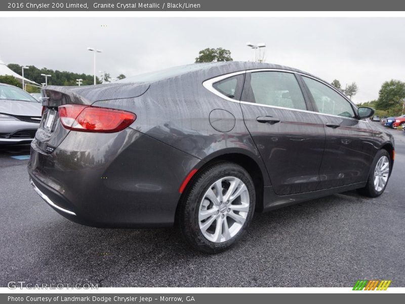 Granite Crystal Metallic / Black/Linen 2016 Chrysler 200 Limited